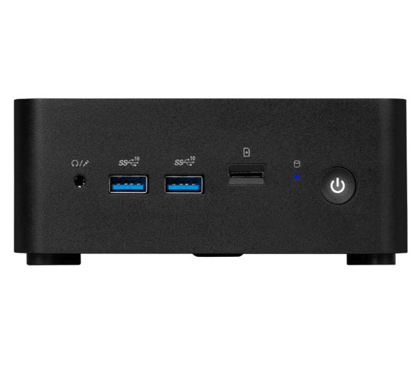 MSI Cubi NUC 1M-016BAU Mini PC Barebone, Black Intel Core 5-120U DDR5 2*M.2 2*HDMI *TBT 2 LAN/Wifi6E Card Reader Switch Cabl 3Y