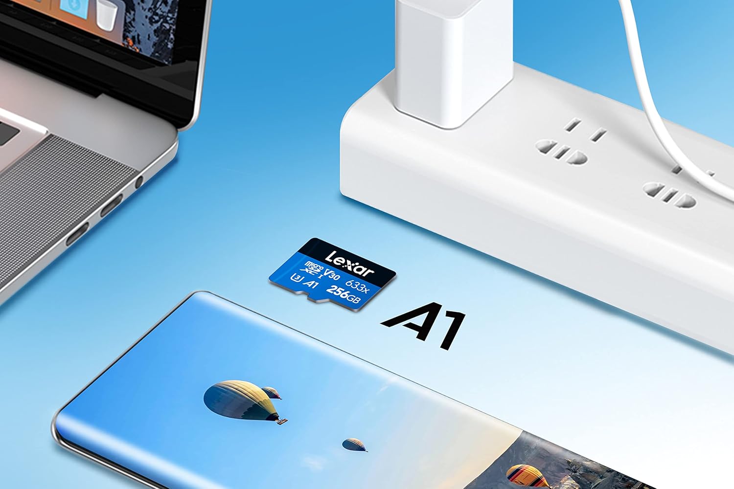 Lexar High-Performance 633x 256GB microSDHC/microSDXC UHS-I SDMI Card