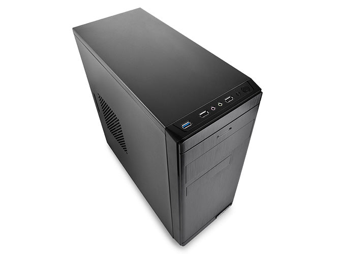 DeepCool Wave V2 Micro-ATX PC Case 390x217x435mm, 0.5mm Thick Black Panels, GPU Up To 320mm, 1xUSB3/2xUSB2