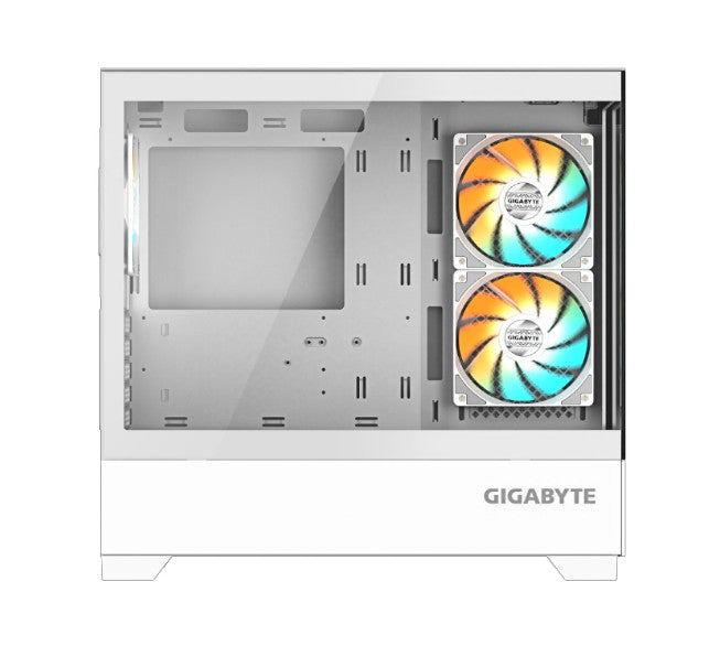 Gigabyte C201PI M-ATX CASE, Mid Tower, mini-ITX/m-ATX, White, H431x W242x D430 mm, 5 Slots, USB 3.0 x2, H=502 W=313 D=525 mm