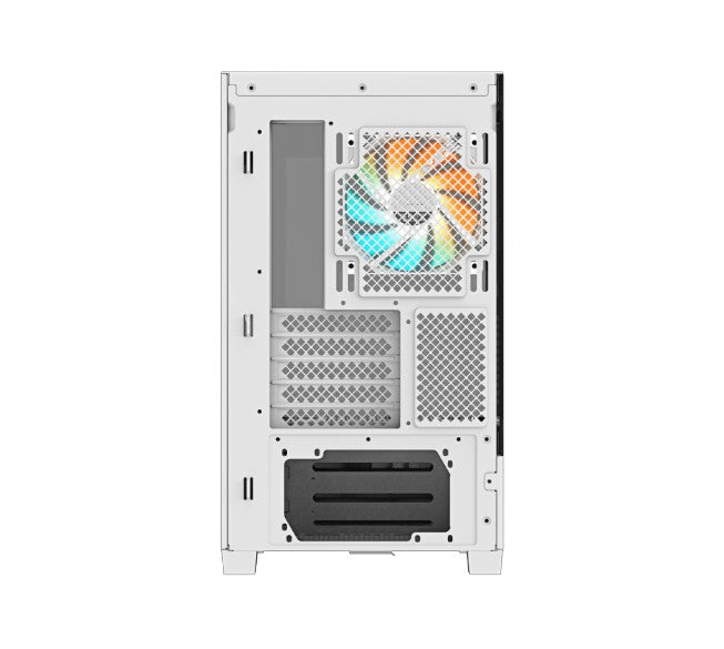 Gigabyte C201PI M-ATX CASE, Mid Tower, mini-ITX/m-ATX, White, H431x W242x D430 mm, 5 Slots, USB 3.0 x2, H=502 W=313 D=525 mm