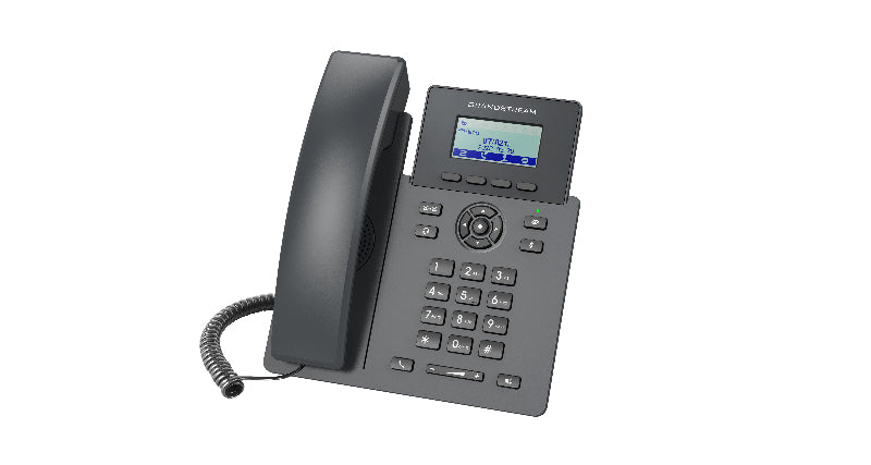 Grandstream GRP2601 Carrier Grade 2 Line IP Phone, 2 SIP Accounts, 2.2" LCD, 132x48 Screen, HD Audio, PSU Included, 5 way Conference, 1Yr Wty