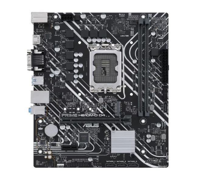 ASUS H610M PRIME H610M-D D4-CSM Intel LGA 1700 mATX Motherboard