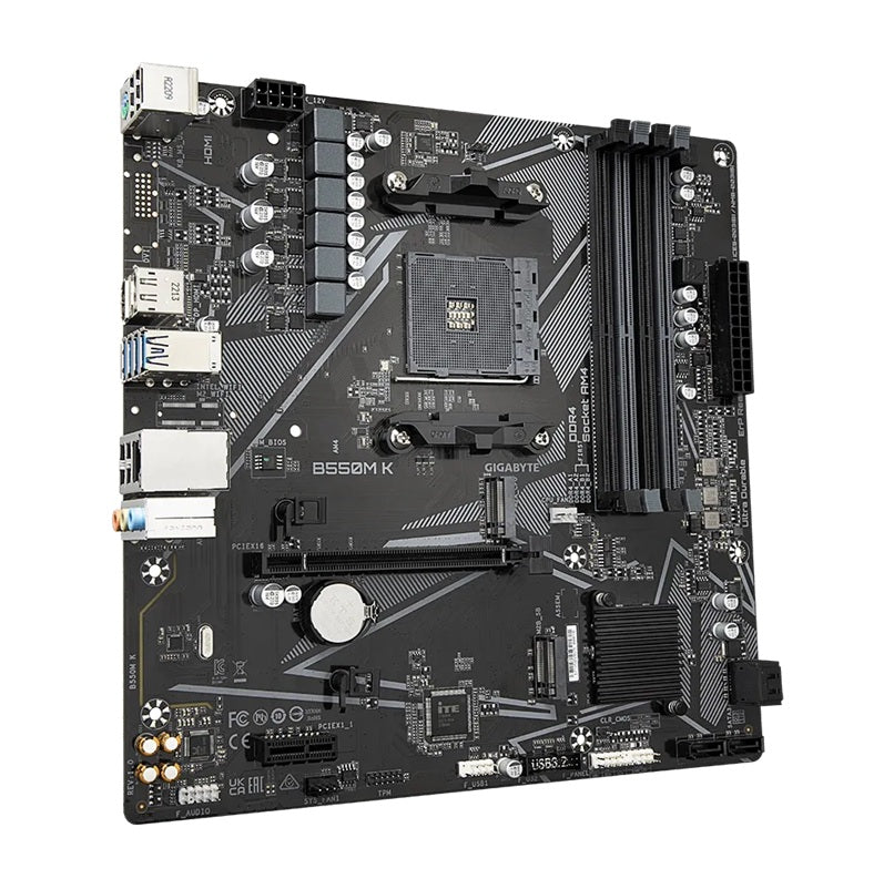 Gigabyte B550MK AMD AM4 M-ATX Motherboard