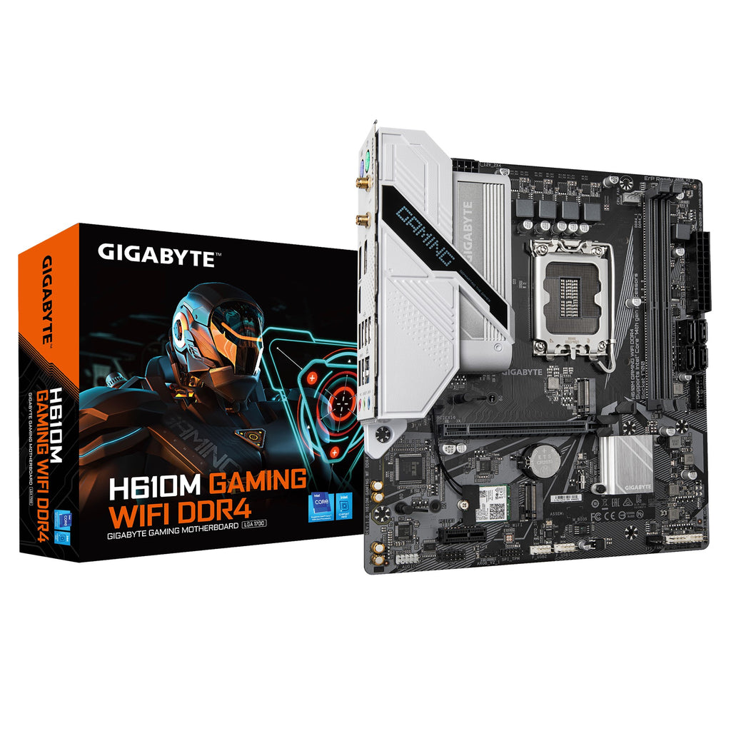 Gigabyte H610M GAMING WF DDR4 LGA 1700 mATX Motherboard