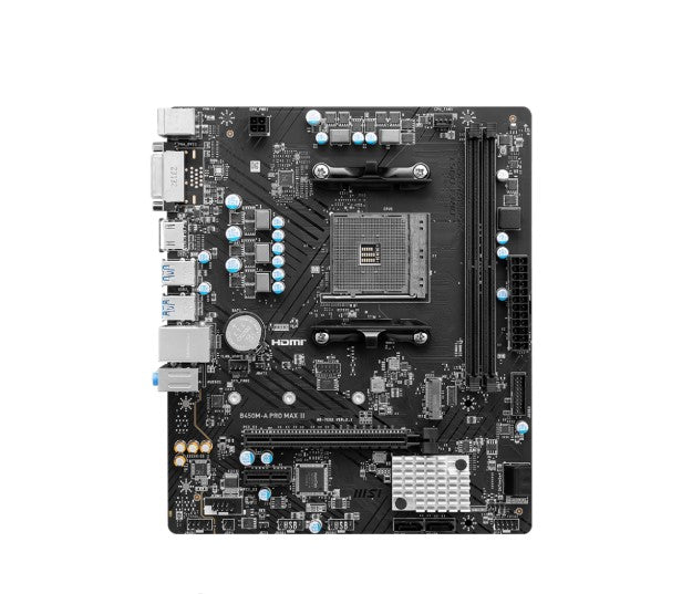 MSI B450M-A PRO MAX II AMD M-ATX Motherboard