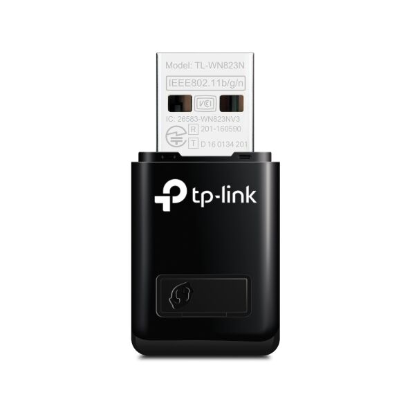 TP-Link TL-WN823N V3 300Mbps Mini Wireless N USB Adapter