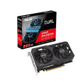 ASUS AMD Radeon DUAL-RX6500XT-O4G-V2 RX 6500 XT V2 OC Edition 4GB GDDR6 with two powerful Axial-tech fans and a 2-slot design