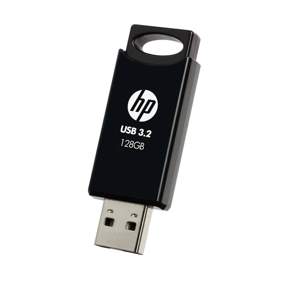 HP HPFD712B-128 128GB Black USB3.2 Flash Drive