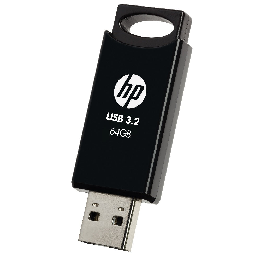 HP HPFD712B-64 712B 64GB Black USB 3.2 Flash Drive